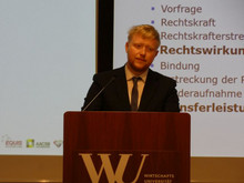 Symposium Bindungswirkungen zwischen Verfahren, November 2022