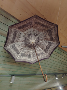 Regenschirm von Weltausstellung 1873