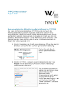 TYPO3 Newsletter August 2020