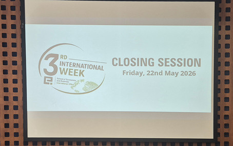 Michael Posch und Gerhard Geissler mit "Presenting Effectively in Times of Digitalization" an der School of Economics and Business in Sarajevo im Mai 2026