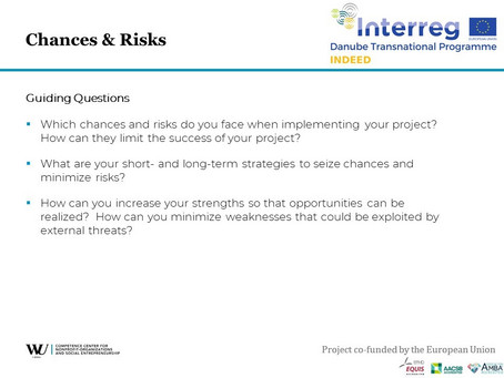 [Translate to English:] Chances and Risks PowerPoint