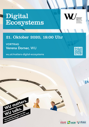 Veranstaltungsplakat Digital Ecosystems 21.10.2020