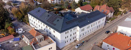 Caritas Drohnenaufnahme