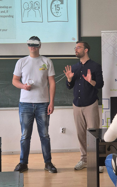Michael Posch und Gerhard Geissler mit "Presenting Effectively in Times of Digitalization" an der School of Economics and Business in Sarajevo im Mai 2026