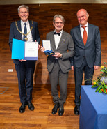 Rektor Sausgruber, Boris Marte, WU-Professor Michael Meyer ©Foto Pfluegl