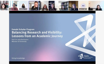 FSP Webinar with Julia Backmann