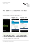 Verbindung mit "wu-conference"