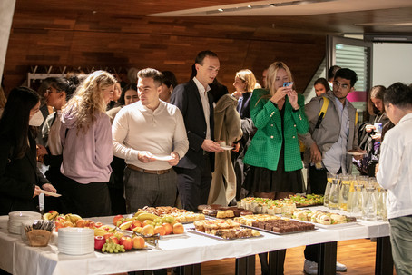 Snacks and networking