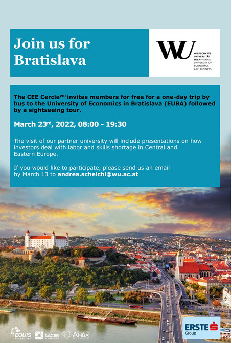 [Translate to English:] Day Trip Bratislava