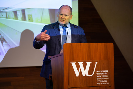Eröffnung der "WU matters. WU talks."-Veranstaltung: 200 Jahre F. W. Raiffeisen: Banking [not] for Profit?!