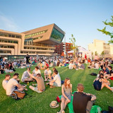 [Translate to English:] Sommerfest am Campus WU 