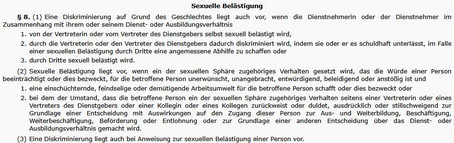 Bundesgleichbehandlungsgesetz Paragraph 8