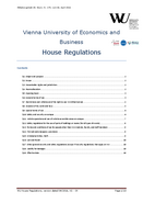 House Regulations