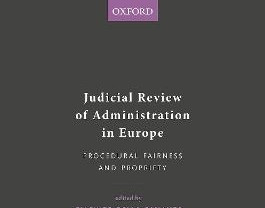 Judicial Review of Administration in Europe