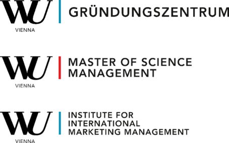 Beispiele für Institutslogos der WU