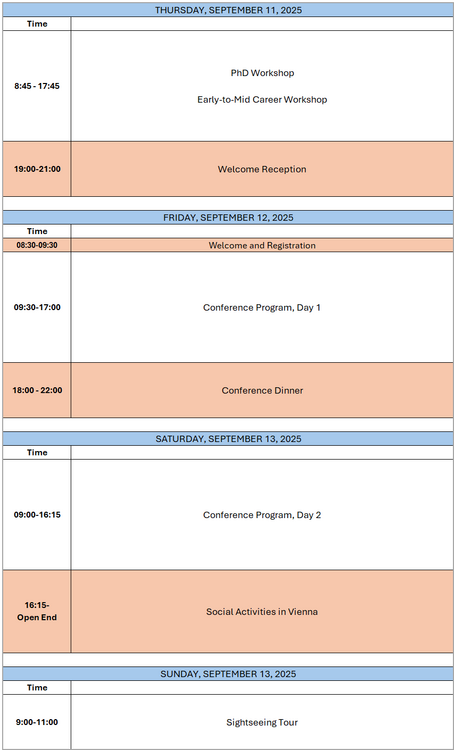 ConferenceSchedule