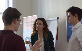 PolEdu Summer School mit Judith Kohlenberger und Teilnehmer:innen