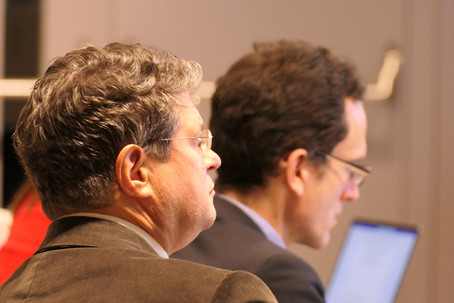 Close up of professors participating in the CJEU conference 2025