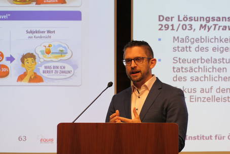 Vortragender beim Symposium zur Umsatzsteuer 2026