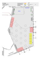 Stehbuffet (15 Stehtische + 8 BT 120x60) - Setting 2