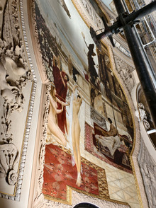 Klimt Deckenfresken im Burgtheater - Landtmansseite