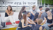 Studienbeginner_innen bei den Welcome Days ©David Oberduenhofer