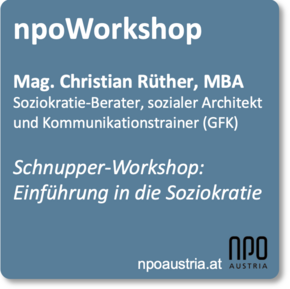 Schnupper Workshop Soziokratie
