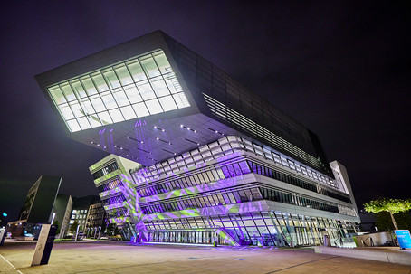 LC building at night