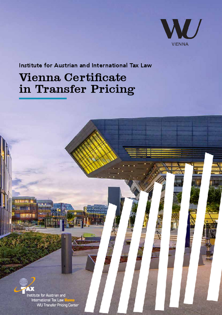 Brochure "Vienna Certificate in Transfer Pricing"