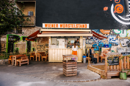 Würstelstand in Vienna