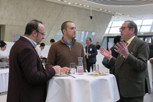 Participants during lunch break