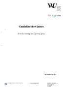 Guidelines Theses