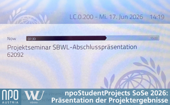 npoSAtudentsProjects SoSe 2026