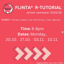 date, time, for the flinta* rt-tutorium