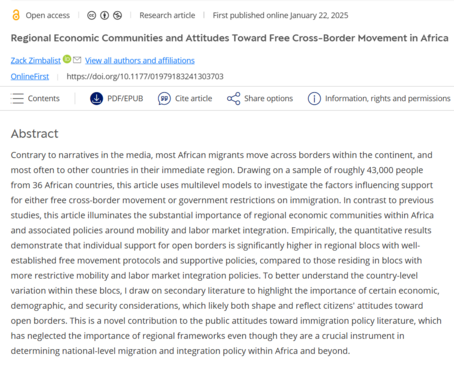 Zimbalist Publication