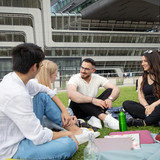 [Translate to English:] Studierende an der WU