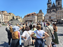 Betriebsausflug Prag - Gruppenfoto am Prager Ring