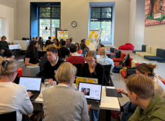 Das RRR Team beim Vertesten und Verfeinern ihrer Prototypen.