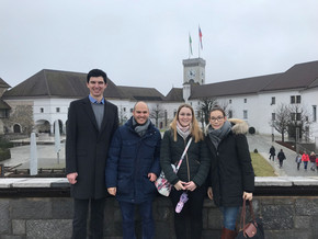 Moot Court Team in Laibach