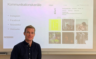 Jonathan Hörnig, Leiter Marketing & Mediathek des Tanzquartier Wien (TQW)