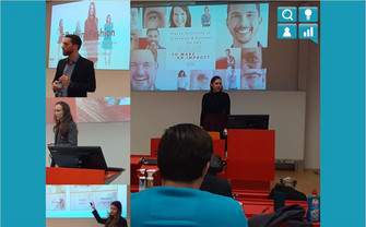 our guests from Henkel in the classroom 