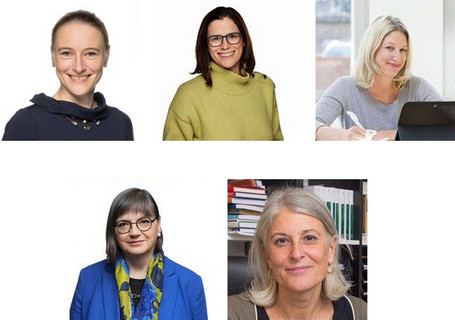 5 Departmentvorständinnen