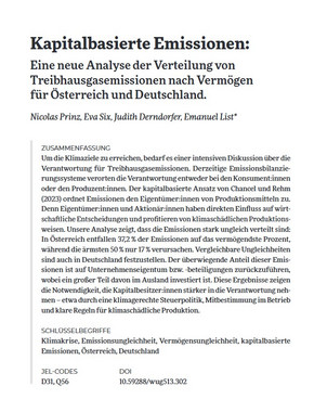 Titelseite der Studie