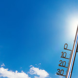 Photo of a thermometer