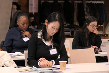 Participants during working session