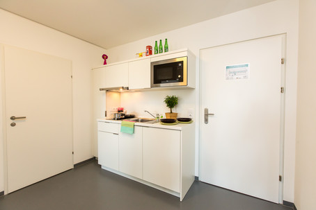 Campus Studios_linked room kitchen