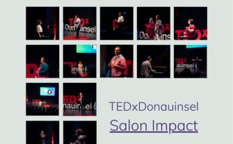 [Translate to English:] TEDx Donauinsel Salon Impact