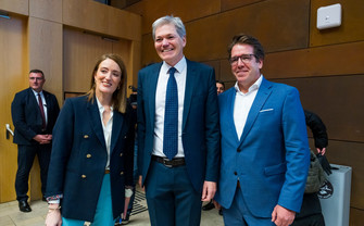 Roberta Metsola zu Gast am Campus WU