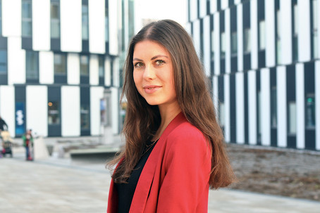 MSc Marketing team member Bianca Dampf