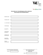 Ansuchen um Genehmigung einer externen Betreuung der Bachelorarbeit